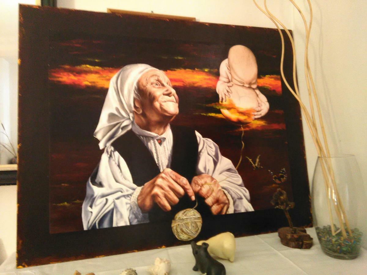 Casa D' Artista B&B Оциери Екстериор снимка